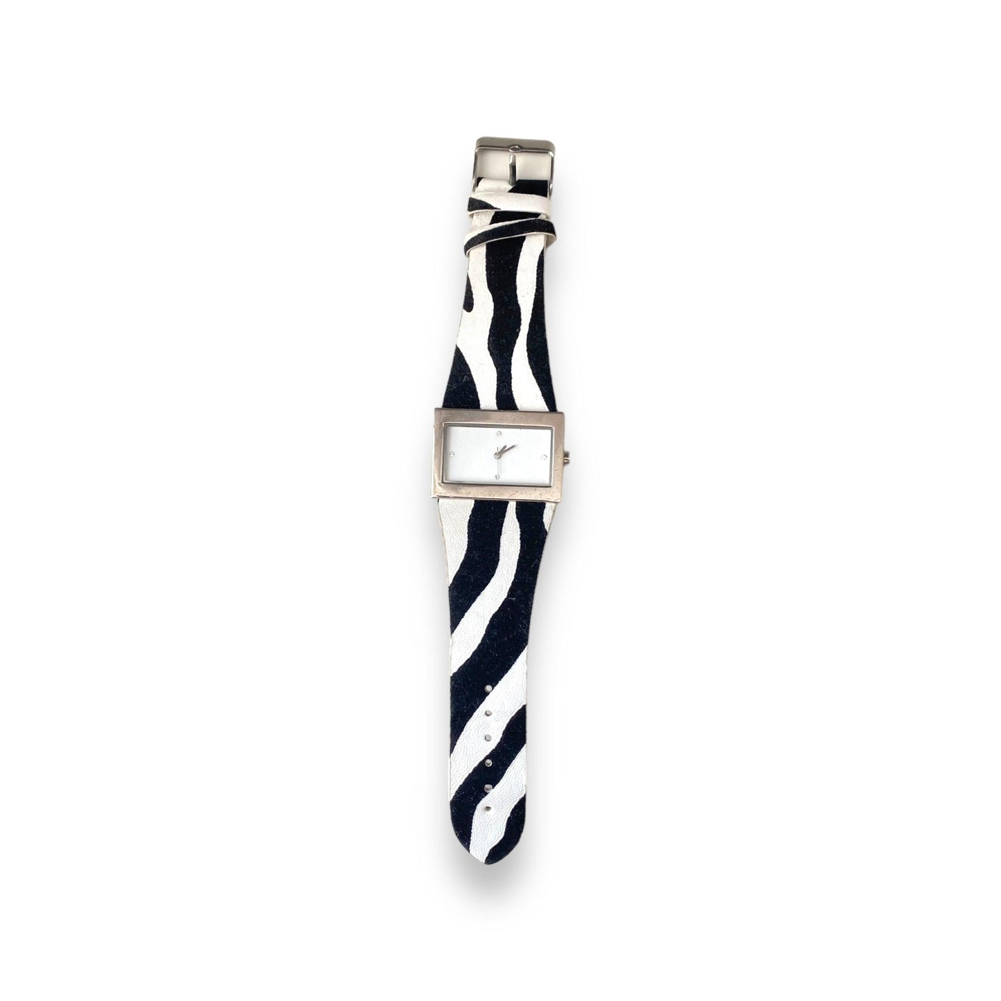 Y2K Zebra Look Vintage Watch Women - Fashion Aftermath