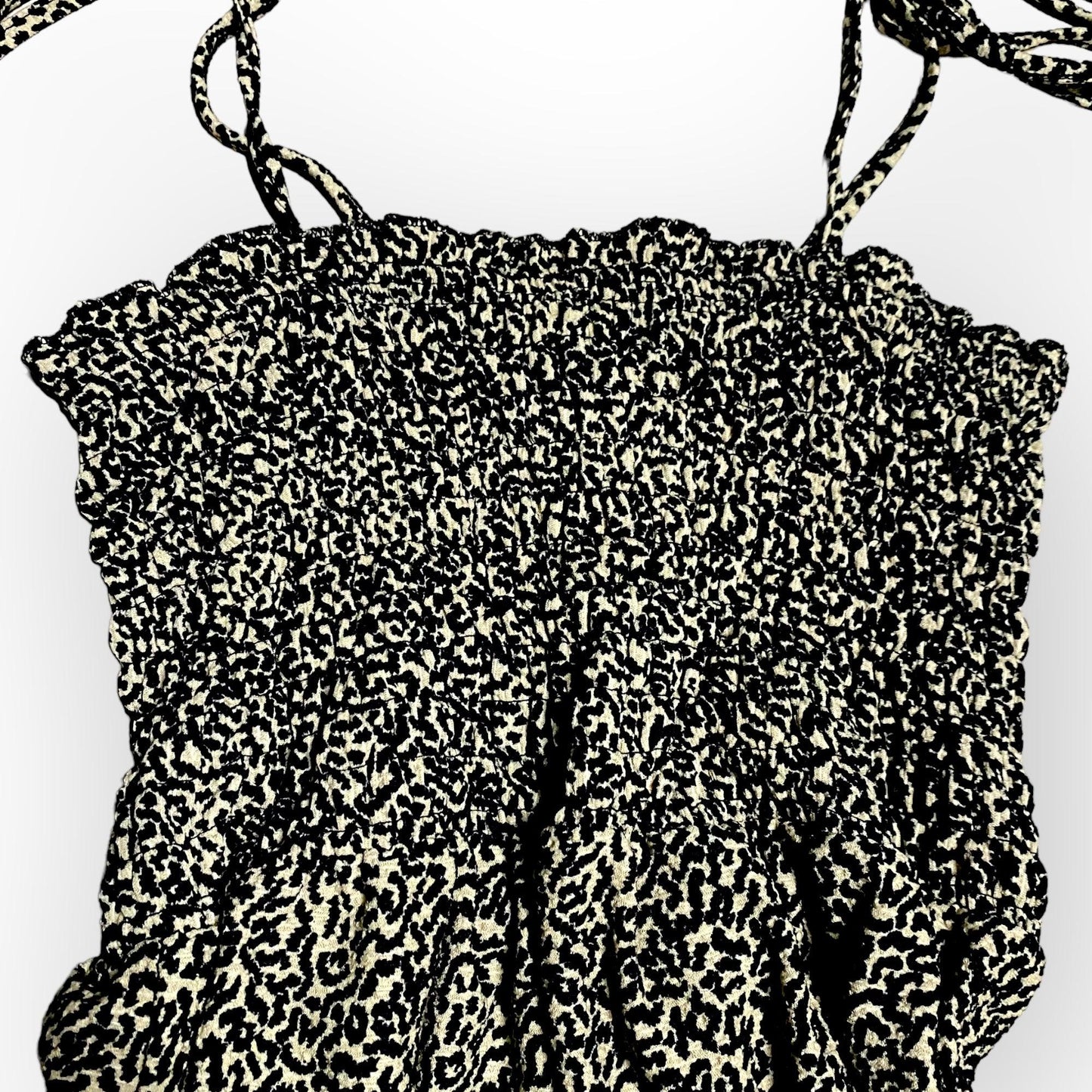 Y2K Camisole Top Leo Print Flowy (S) - Fashion Aftermath