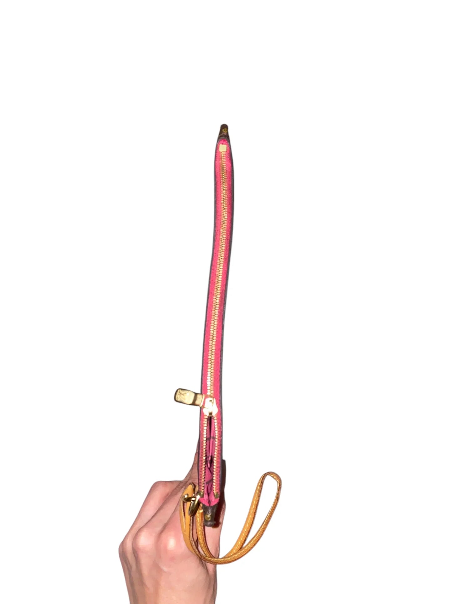 Louis Vuitton Neverfull GM Clutch Year Purse Classic Monogram Pattern Brown Pink 2017/2018 - Fashion Aftermath