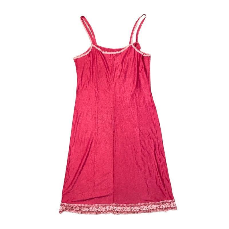 Lingerie Dress Pink Vintage Nightwear (M) - Fashion Aftermath