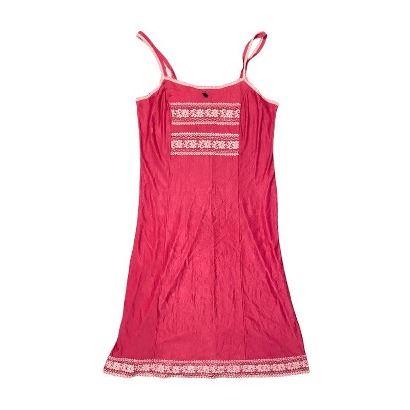 Lingerie Dress Pink Vintage Nightwear (M) - Fashion Aftermath