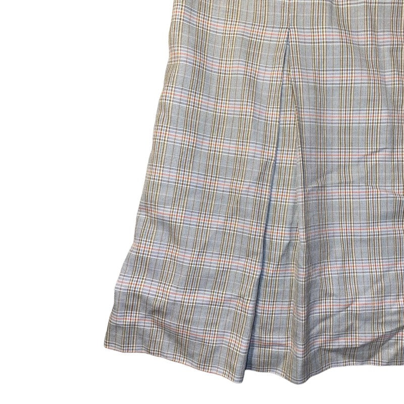 RIDELLA: Vintage Midi Skirt Grey Plaid Classy Business Casual (L) - Fashion Aftermath