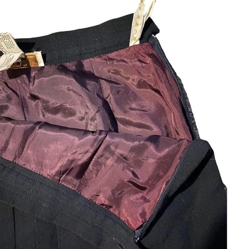 Classic Vintage Midi Skirt High Waist (M) - Fashion Aftermath