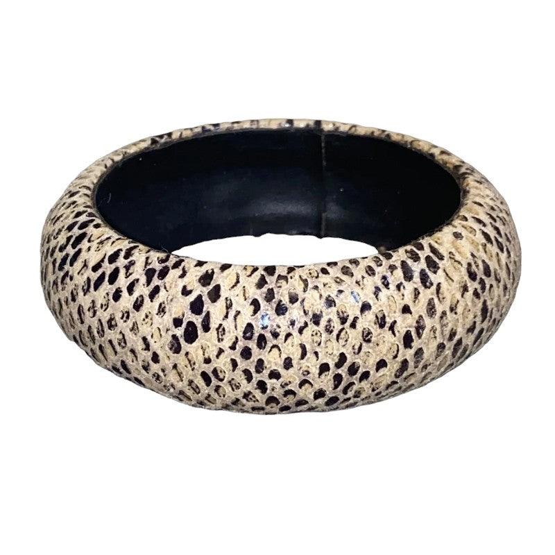 Vintage Bracelet Snake Skin Style - Fashion Aftermath