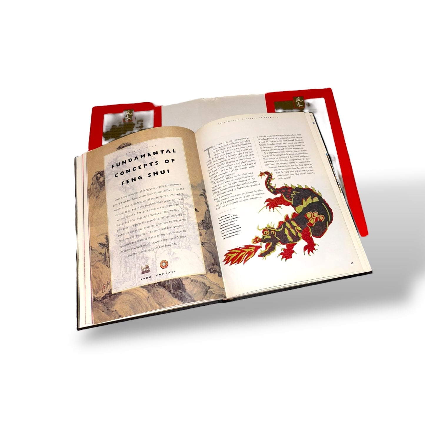 Vintage Coffee Table Book "Feng Shui" by Lillian Too, 1996