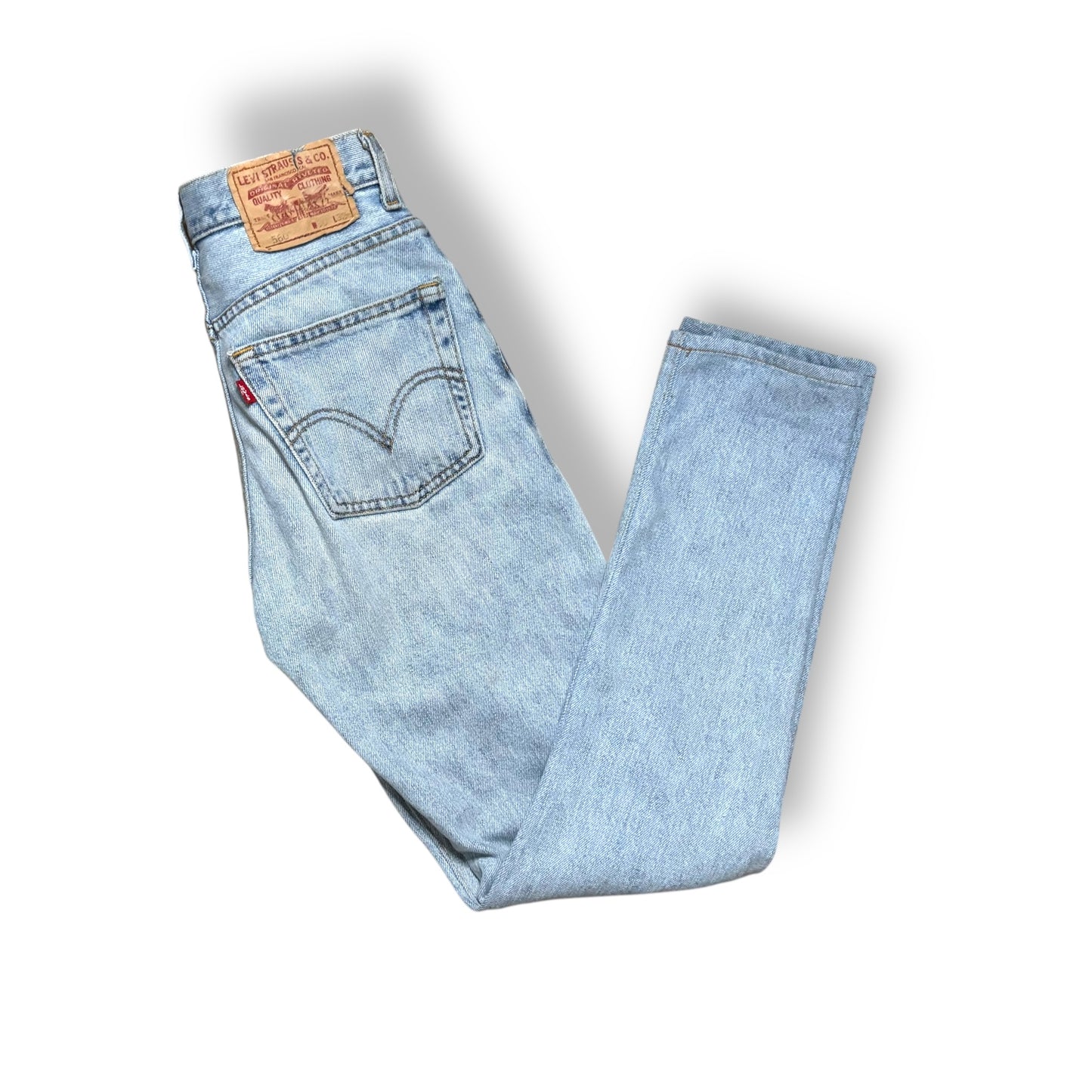 Vintage Levi’s jeans high waist straight leg W30 L32 (XS)