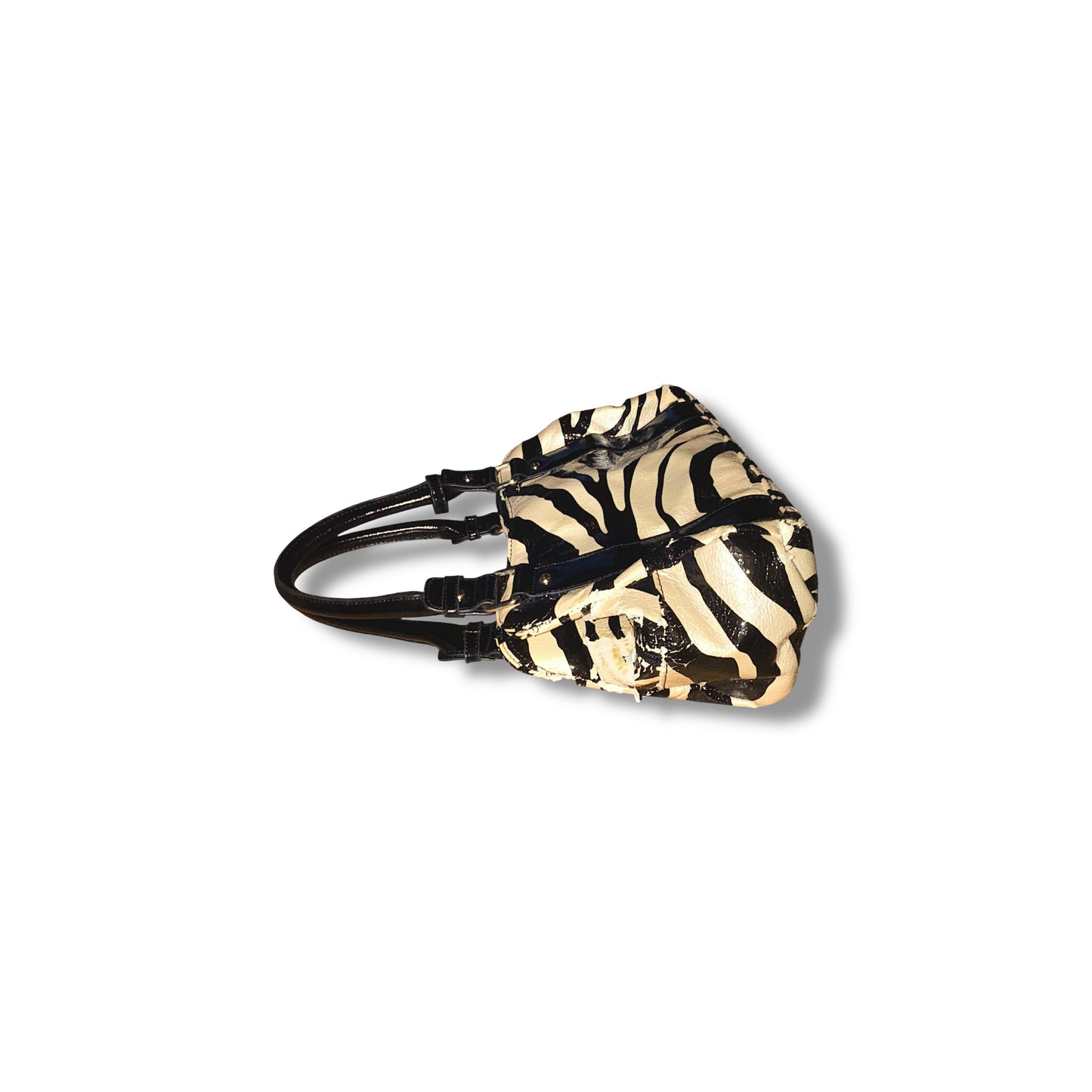 Y2K Handbag zebra look 2000s bag
