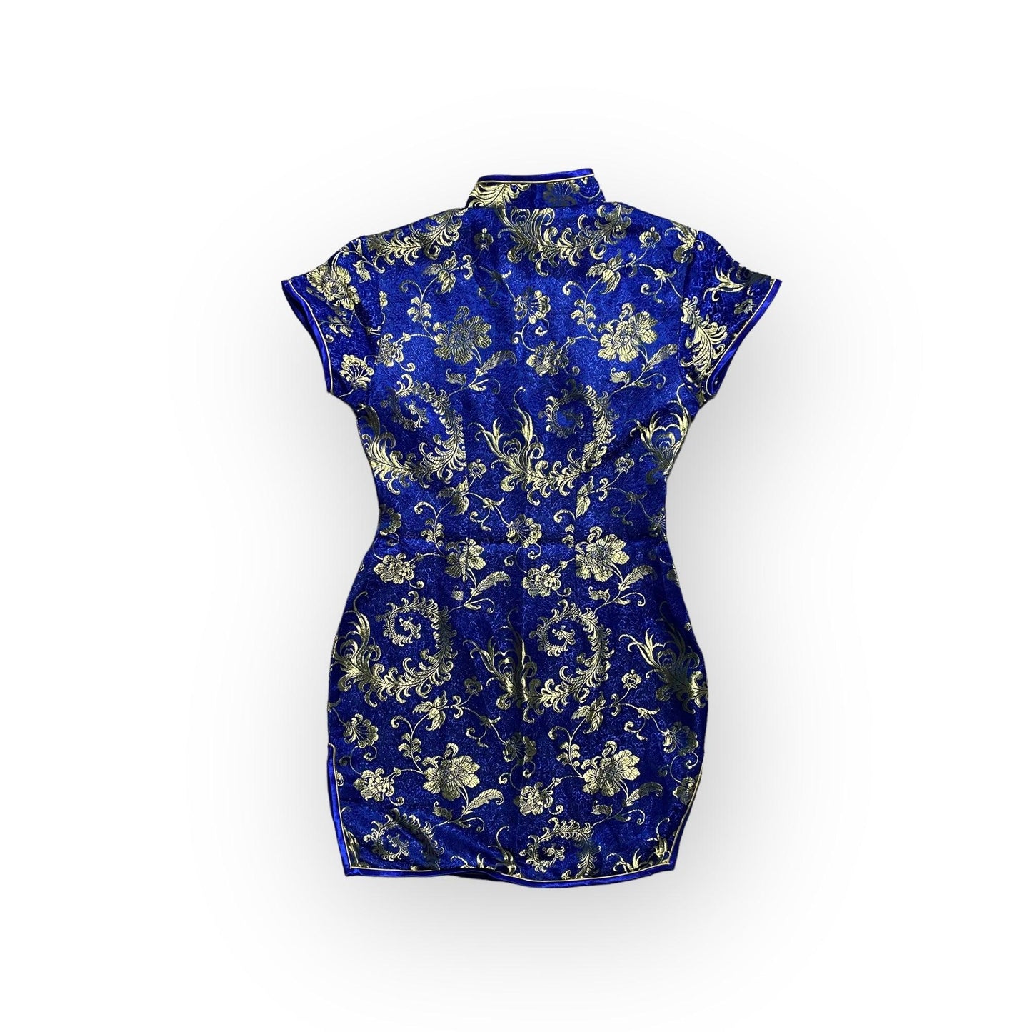 Traditional Chinese Dress Vintage Satin (XS) - Fashion Aftermath