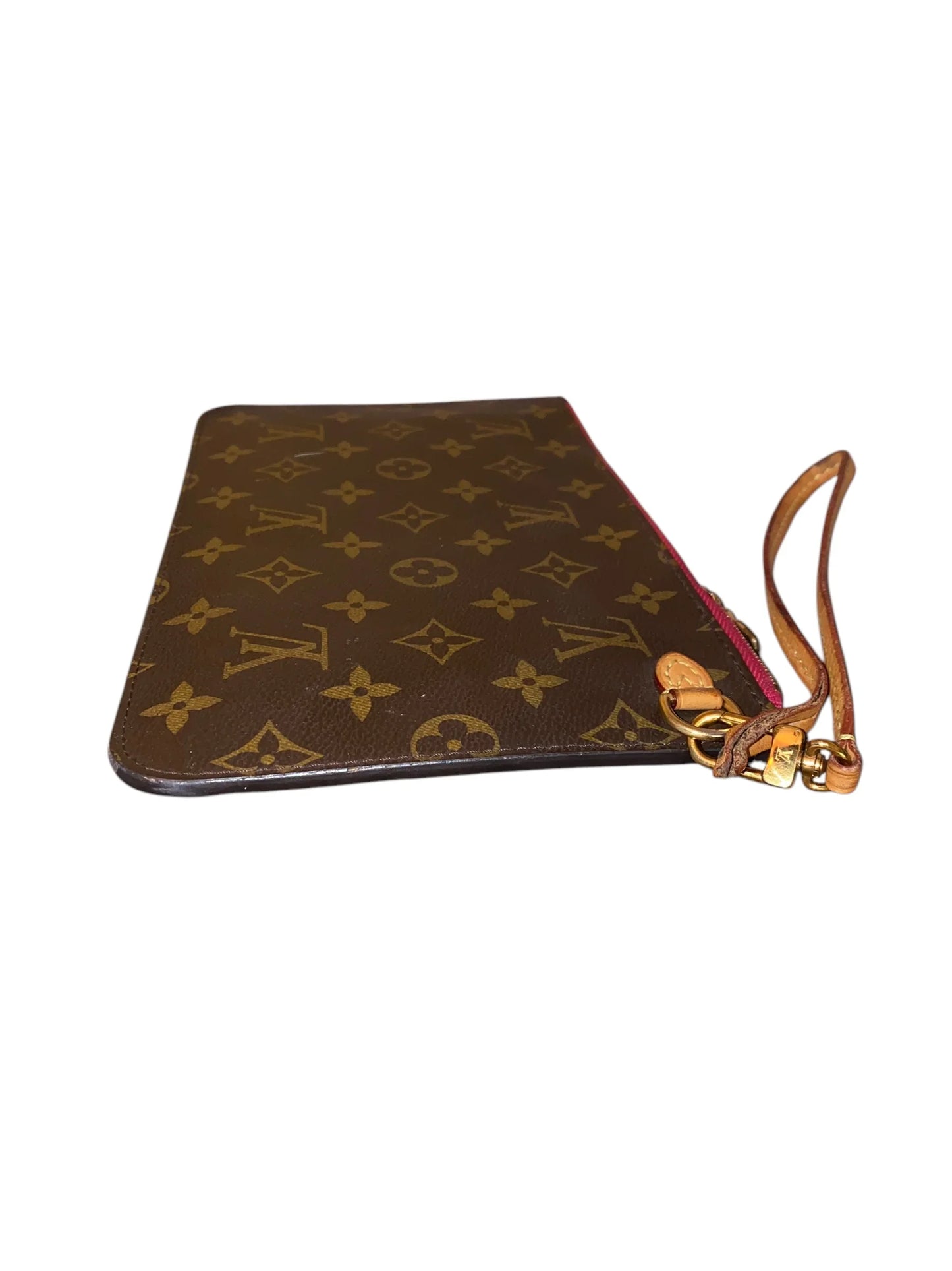 Louis Vuitton Neverfull GM Clutch Year Purse Classic Monogram Pattern Brown Pink 2017/2018 - Fashion Aftermath