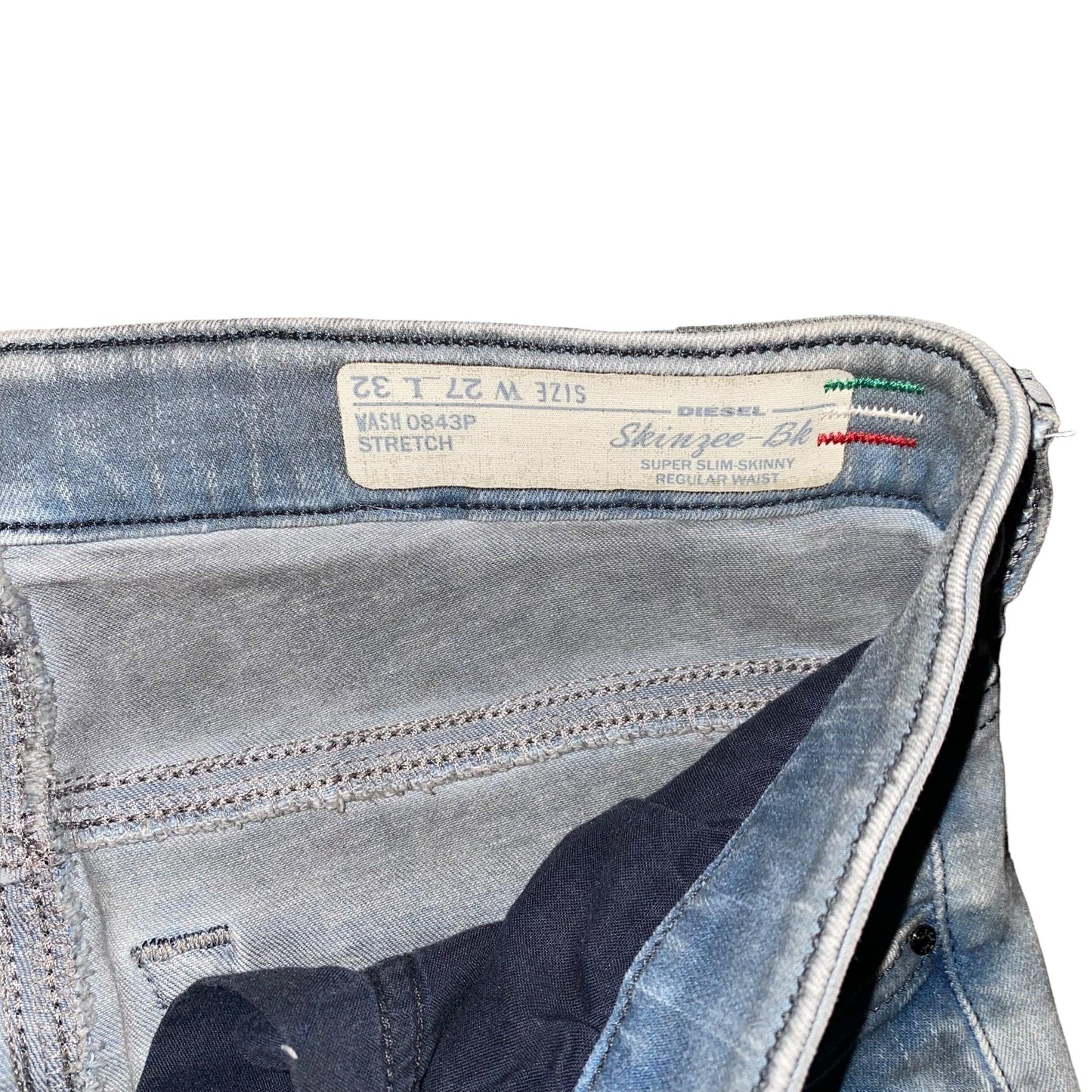DIESEL Jeans Skinny Y2K Vintage Biker Look (S) - Fashion Aftermath