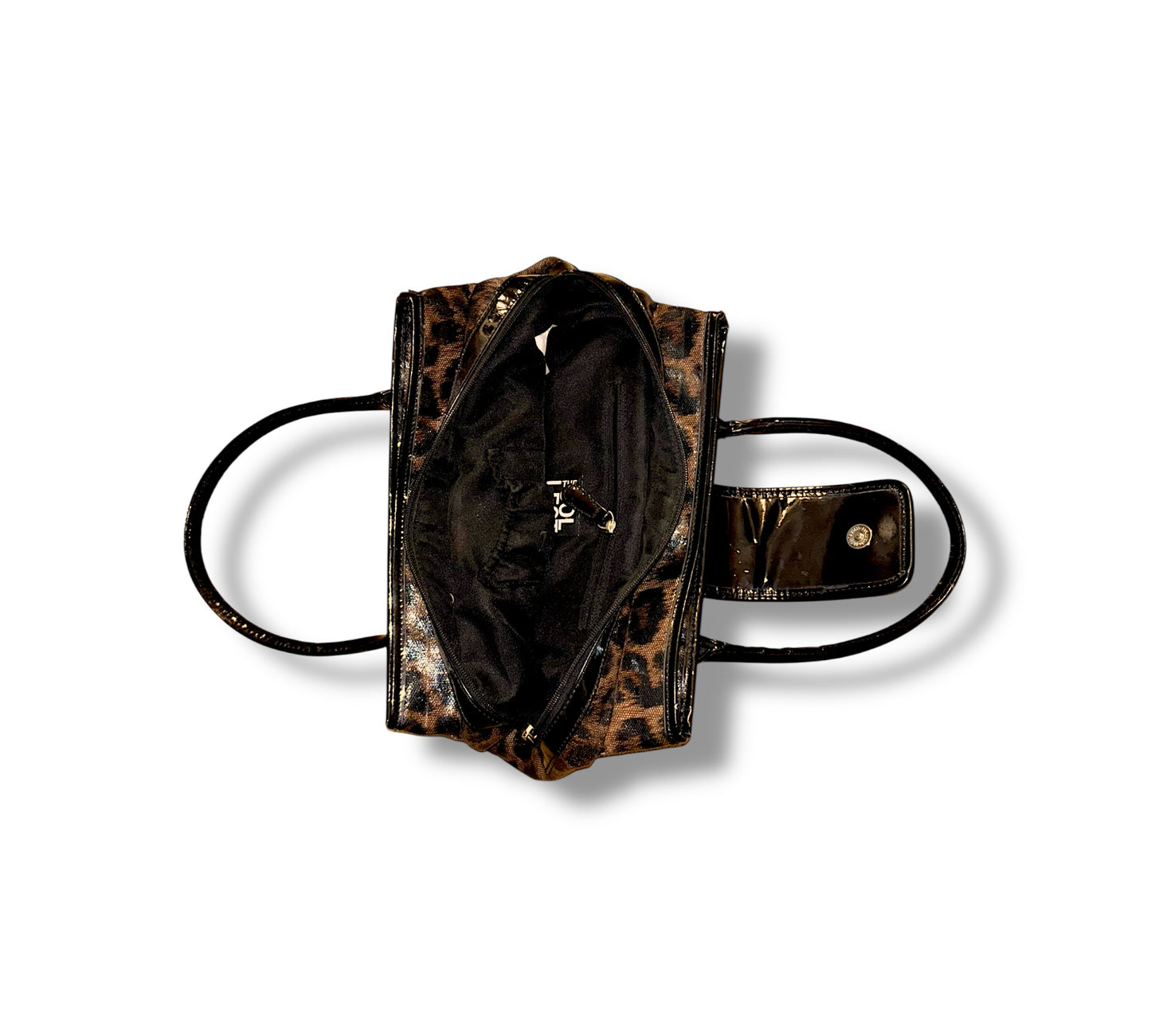 Y2K Handbag Leopard Print Vintage Bag