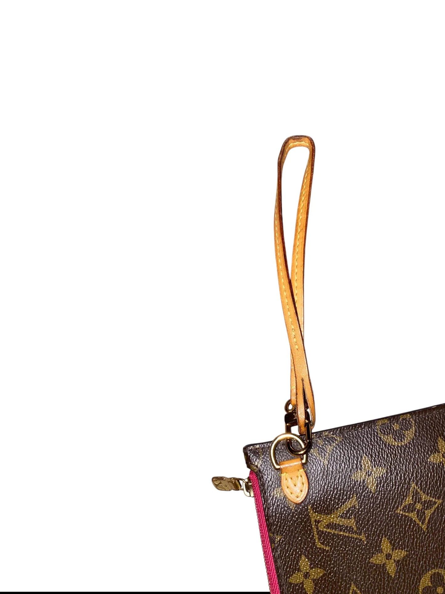 Louis Vuitton Neverfull GM Clutch Year Purse Classic Monogram Pattern Brown Pink 2017/2018 - Fashion Aftermath