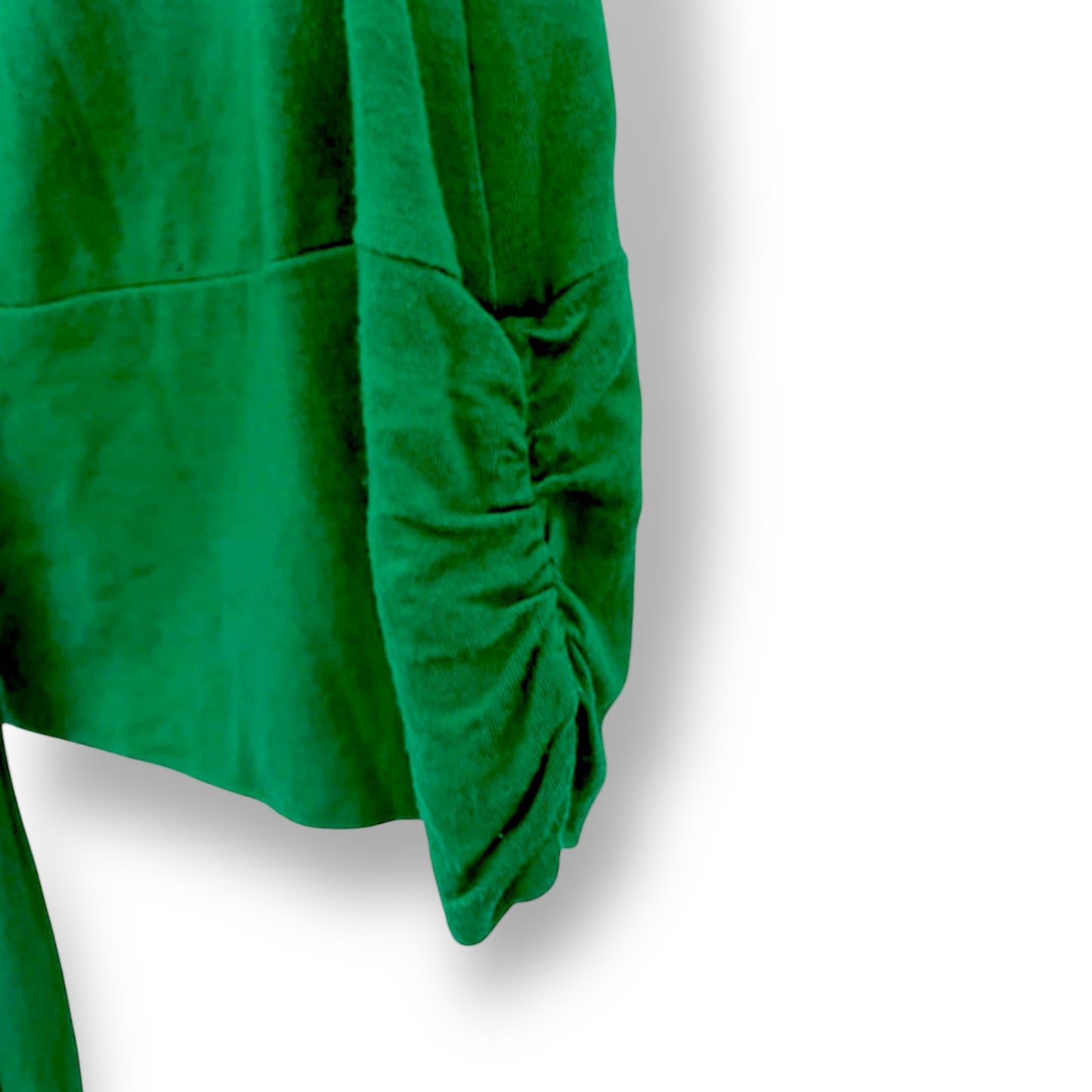 Y2K top - green tube top - vintage clothing - thrift store - vintage store - London - sustainable fashion with fashion aftermath