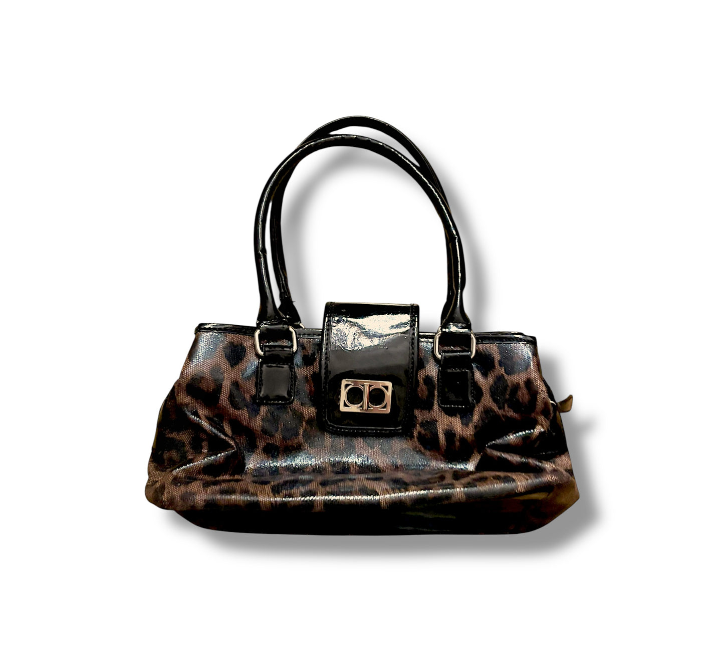 Y2K Handbag Leopard Print Vintage Bag
