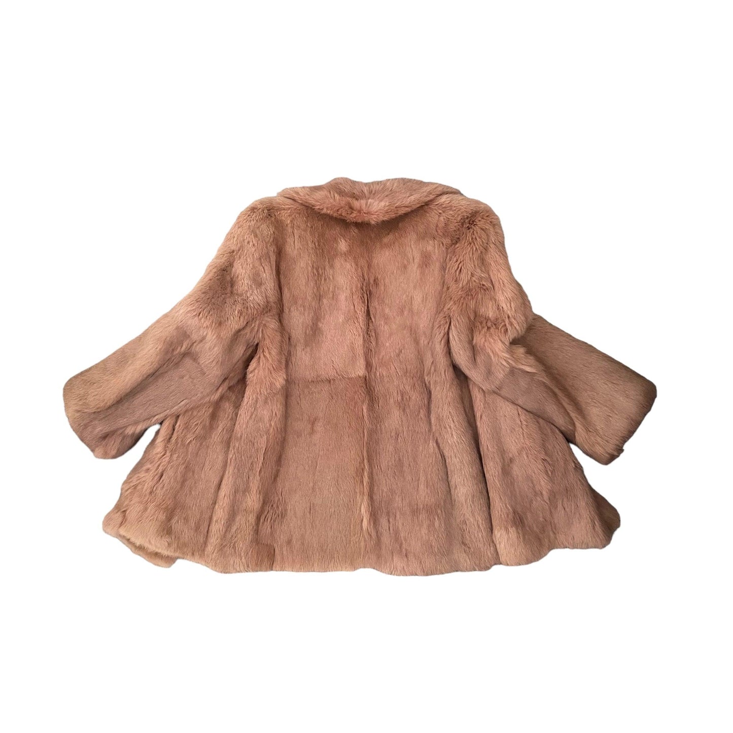 Fur Coat Vintage Jacket Rose by Norwich Fur Co. (M) - Fashion Aftermath