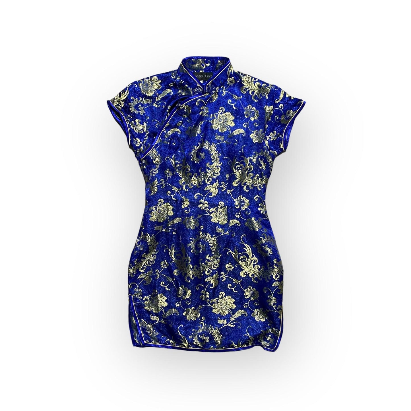 Traditional Chinese Dress Vintage Satin (XS) - Fashion Aftermath