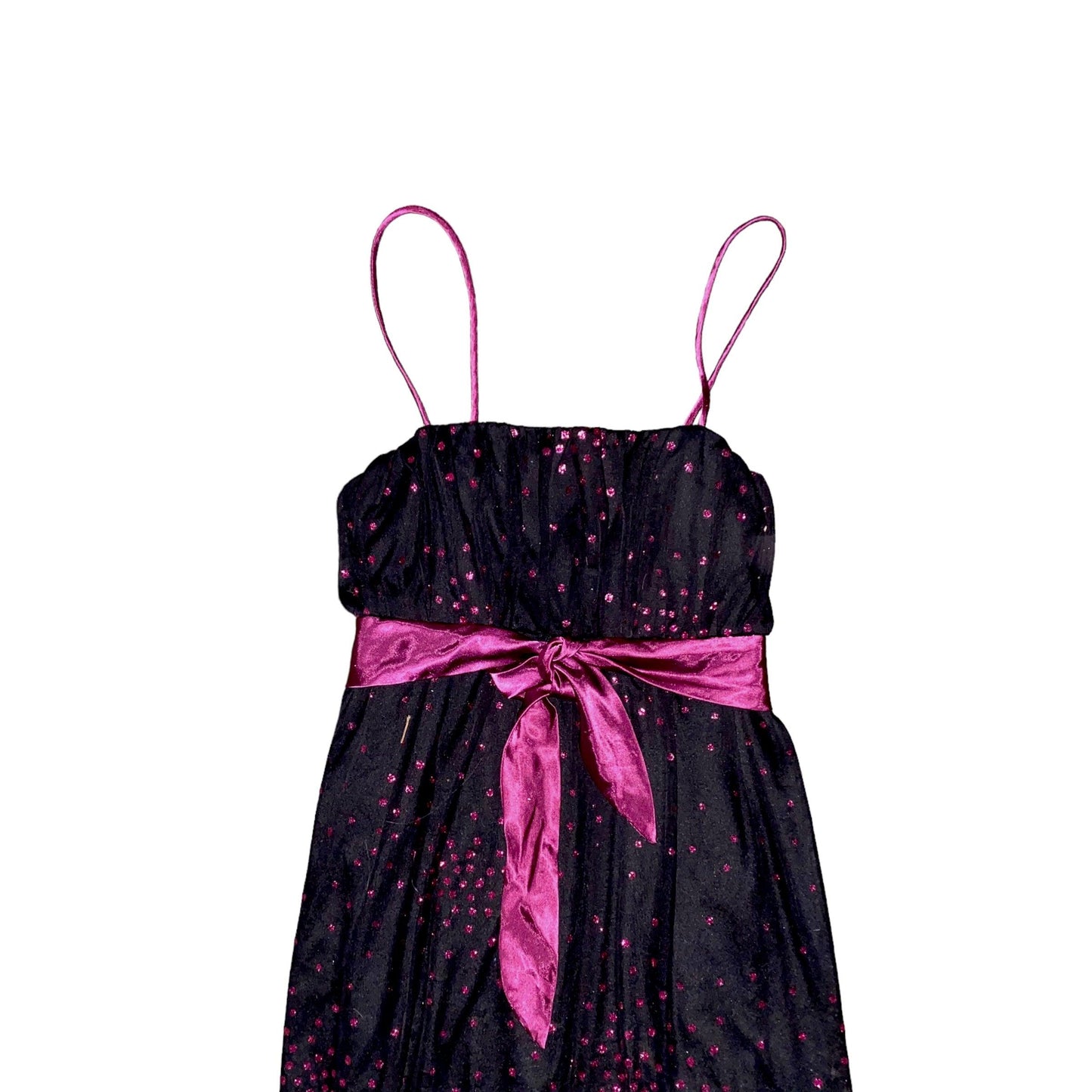 Y2K Midi Dress Vintage Spaghetti Straps (M) - Fashion Aftermath