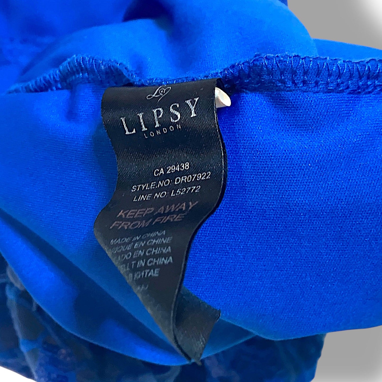 Y2K Dress Bodycon Lipsy x Love Michelle Keegon (XS) - Fashion Aftermath