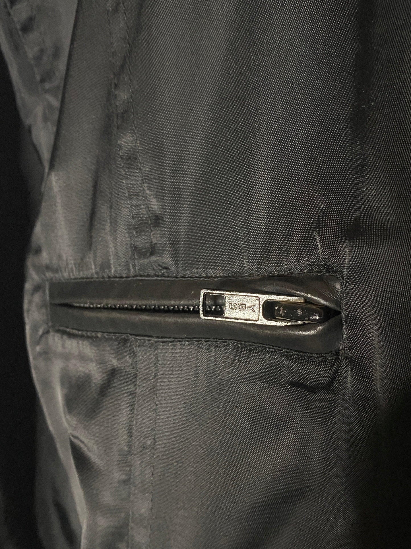 NAF NAF Jacket Vintage Biker Look (UK 14) - Fashion Aftermath