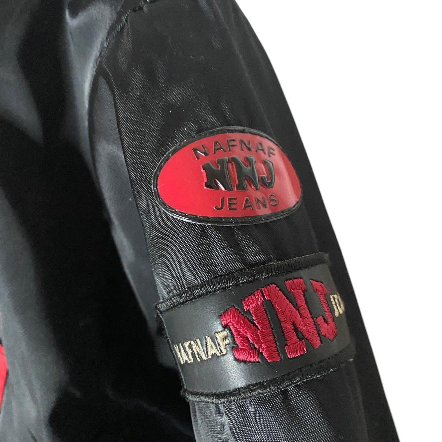NAF NAF Jacket Vintage Biker Look (UK 14) - Fashion Aftermath