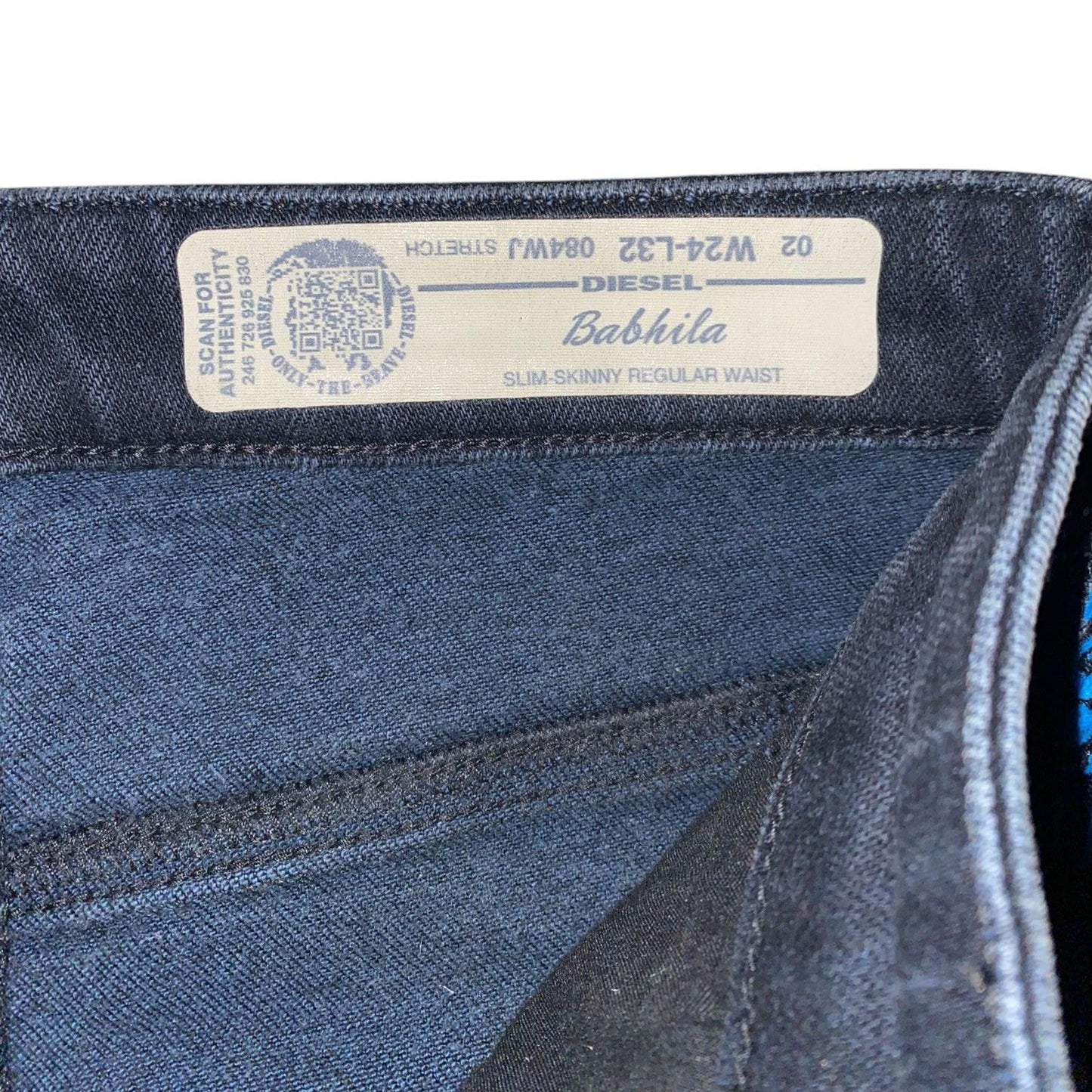 DIESEL Jeans Y2K Fit Dye Unique Print (XS) - Fashion Aftermath