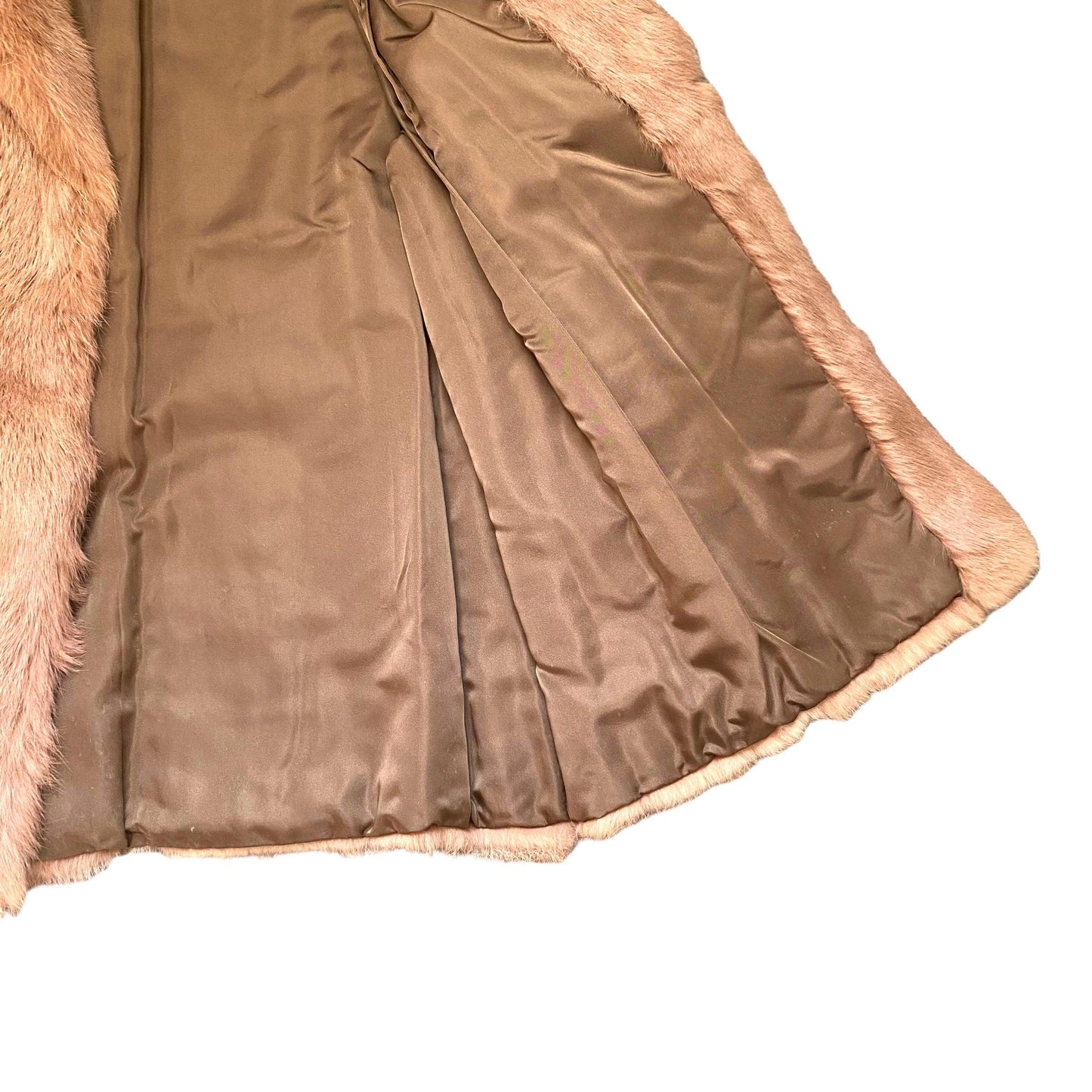 Fur Coat Vintage Jacket Rose by Norwich Fur Co. (M) - Fashion Aftermath