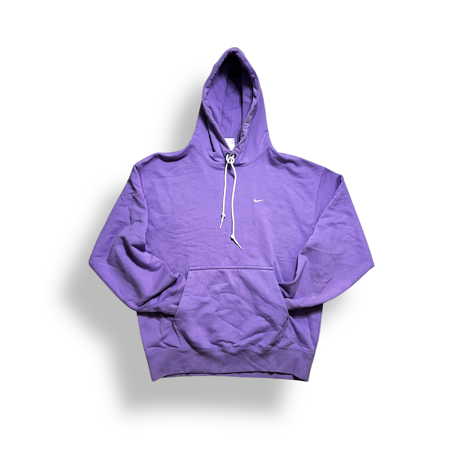 Nike Hoodie women’s purple sweatshirt UK S-M Y2K look