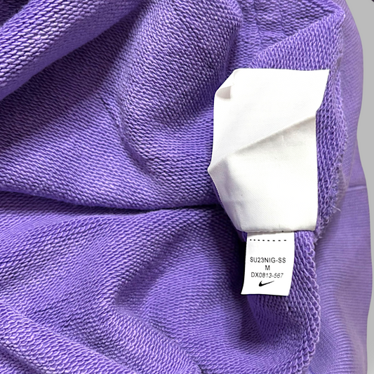 Nike Hoodie women’s purple sweatshirt UK S-M Y2K look