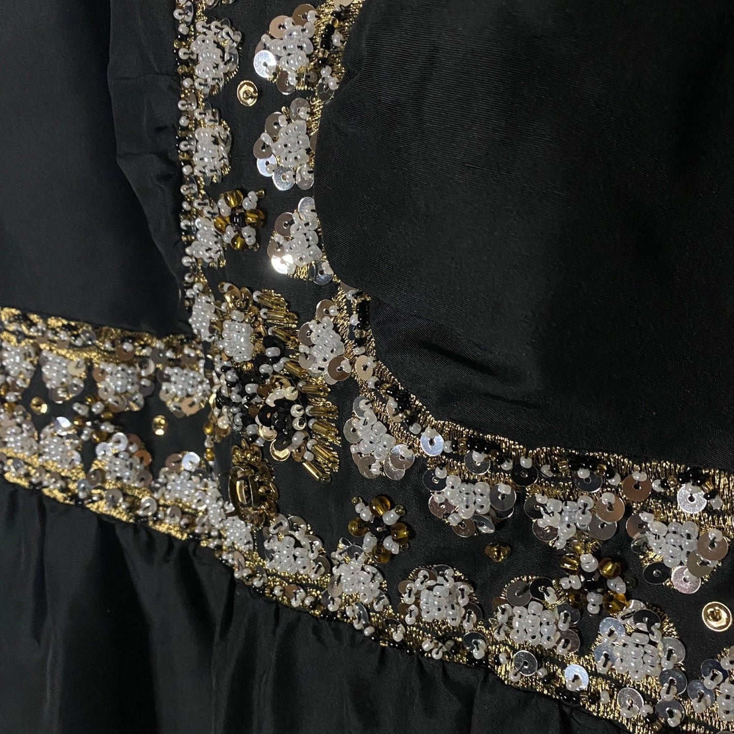 Mini Dress Vintage Silk A Sequin Designer Tibi New York (US 2) - Fashion Aftermath