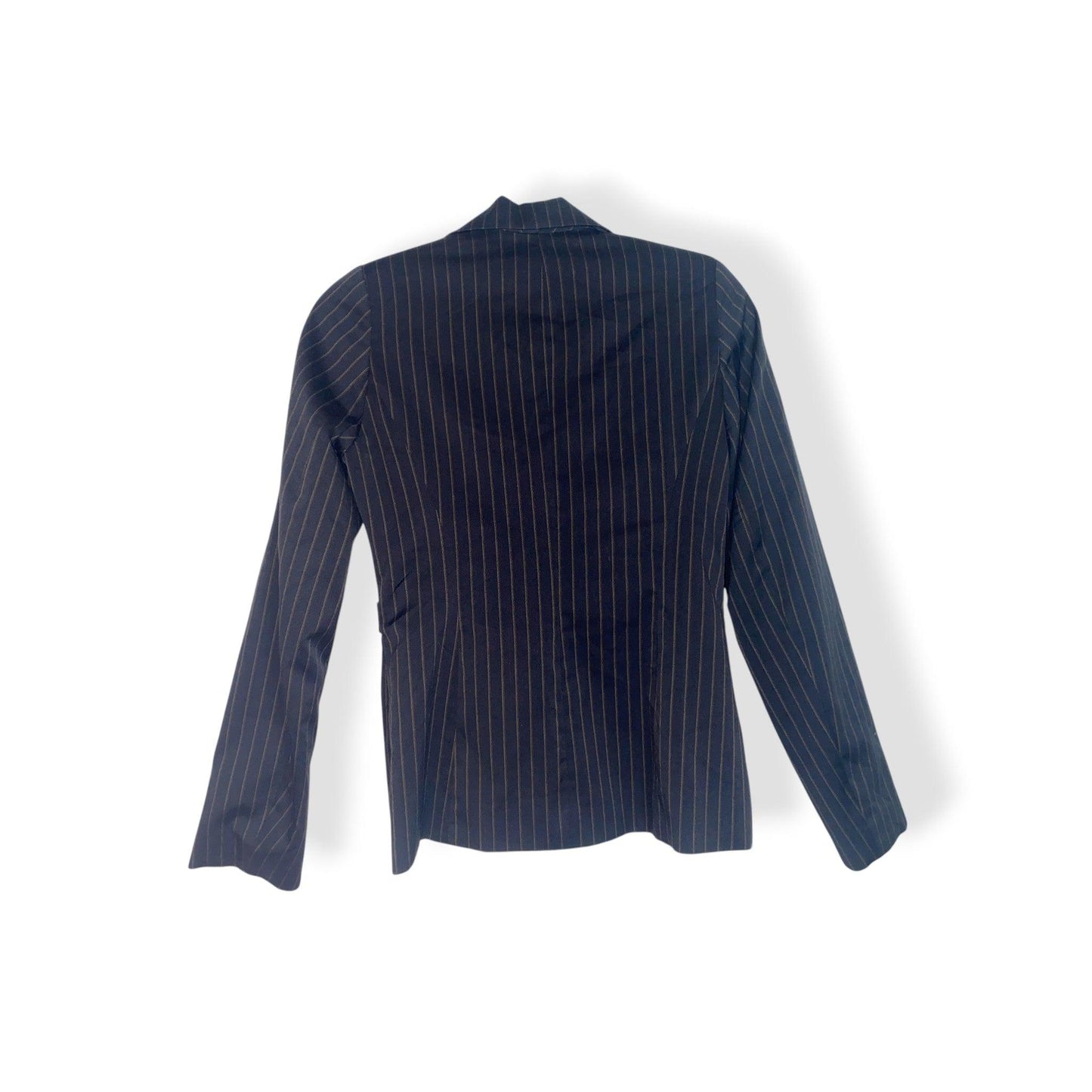 Striped Blazer Tailored Lined Vintage Women's (S/M) - Fashion Aftermath