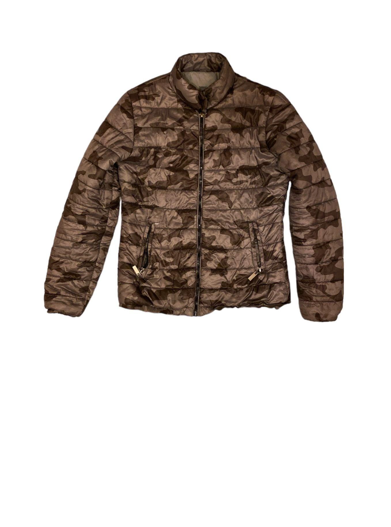 Windbreaker Jacket Men's Army Print (S) - Fashion Aftermath