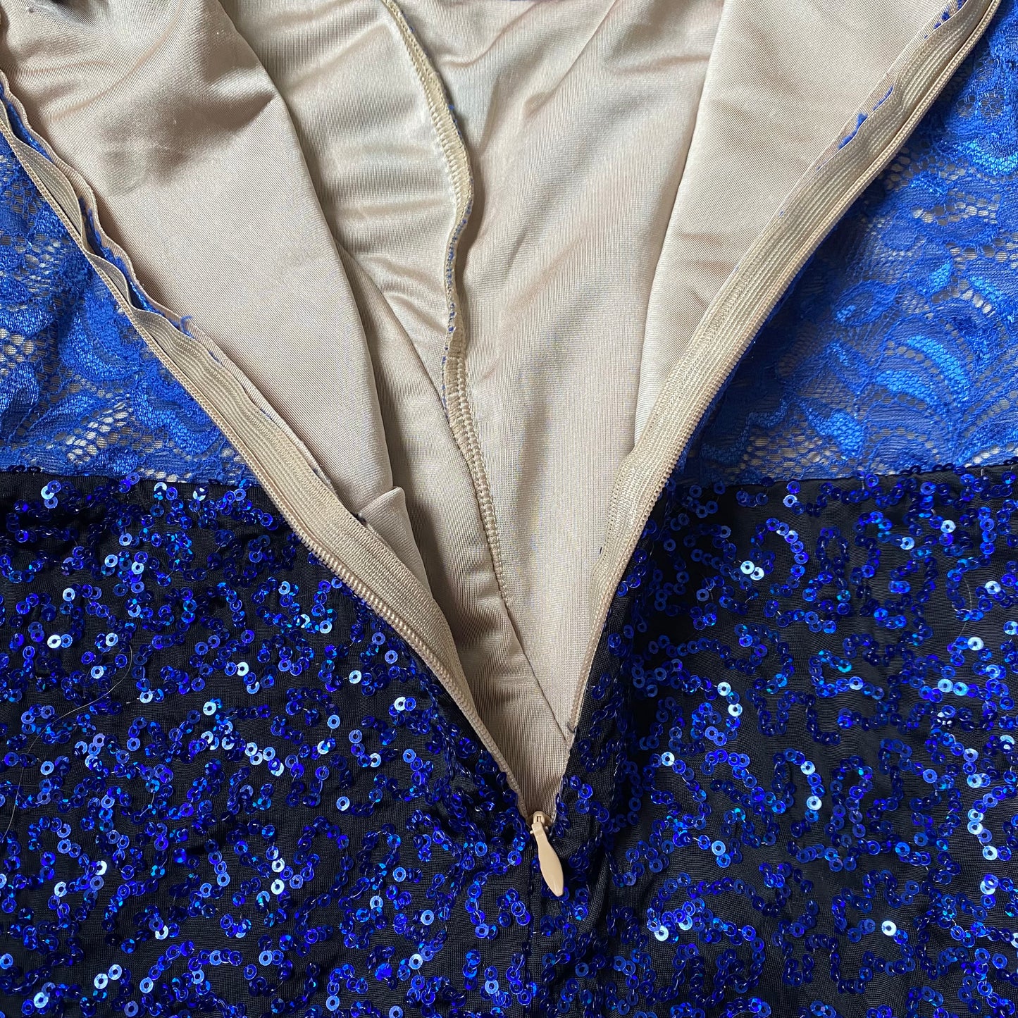 Unitard Vintage Sequins Mini Jumpsuit (S) - Fashion Aftermath