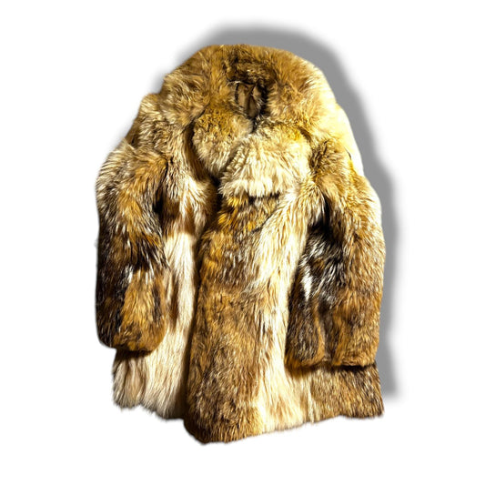 real Fur coat - coyote jacket - Size L - vintage clothing - thrift store - thrift stores near me - thrift shopping near me - y2k -
thrift shops near me - thrifting near me - thrift near me - thrifting shops near me
y2k fashion - y2k clothing - y2k outfits - y2k style - thrift shop