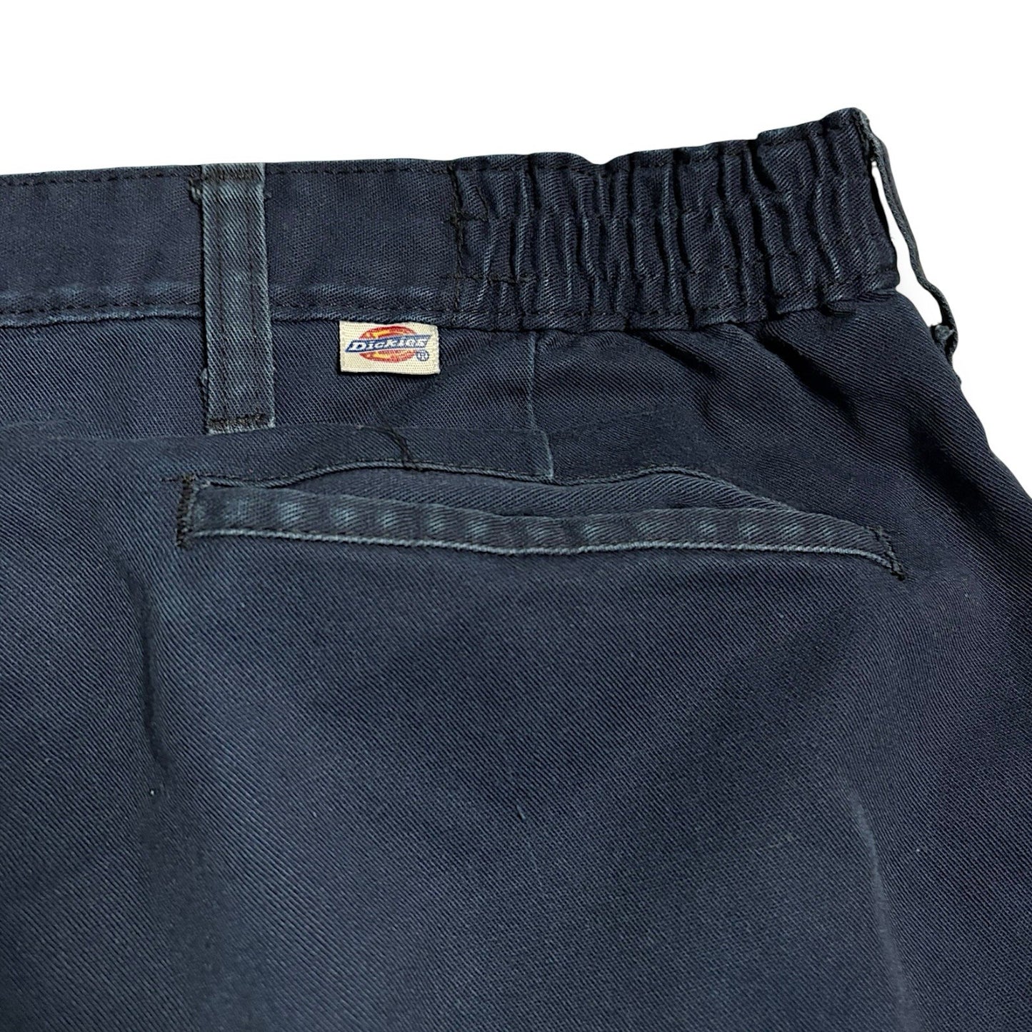 dickies Jeans Men’s 36 In Industrial Pants Navy Vintage Dark Wash Straight Leg