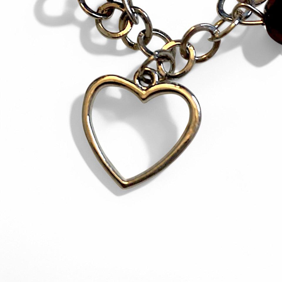 Bracelet Charms Heart Beads Y2K Jewelry - Fashion Aftermath