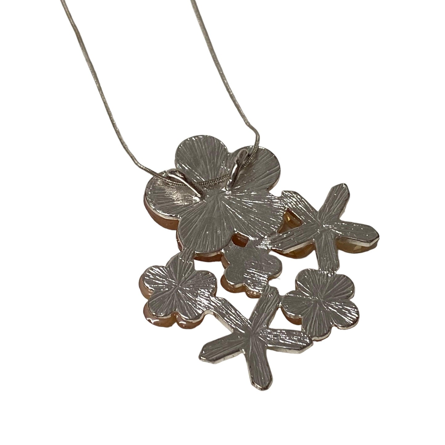 Vintage Necklace Flower Rose Daisy - Fashion Aftermath