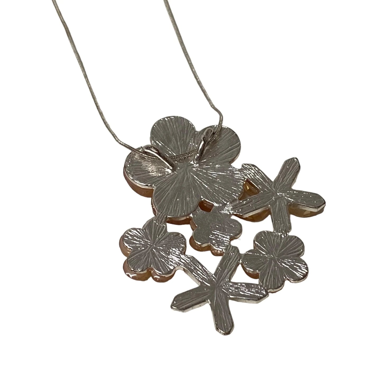 Vintage Necklace Flower Rose Daisy - Fashion Aftermath