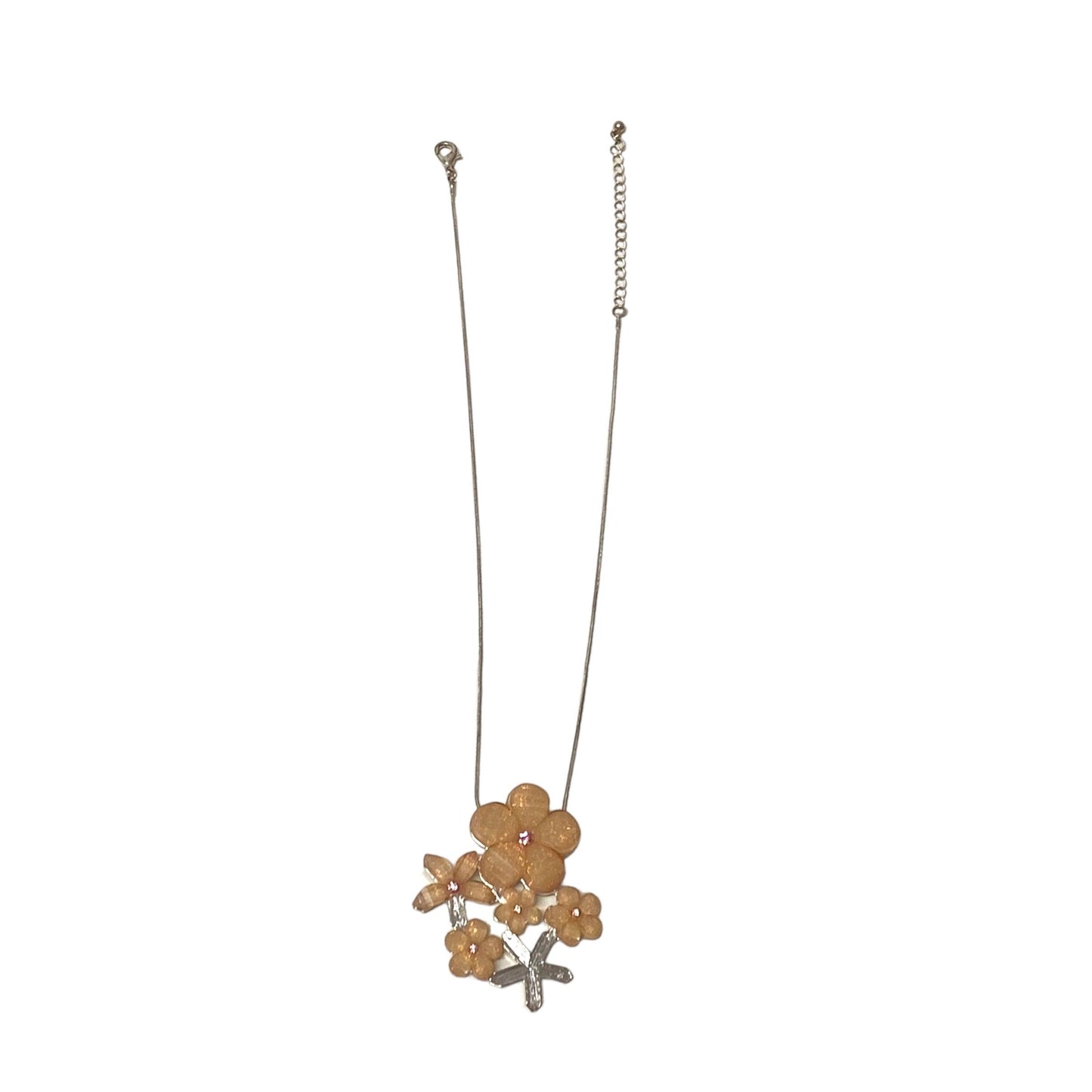 Vintage Necklace Flower Rose Daisy - Fashion Aftermath