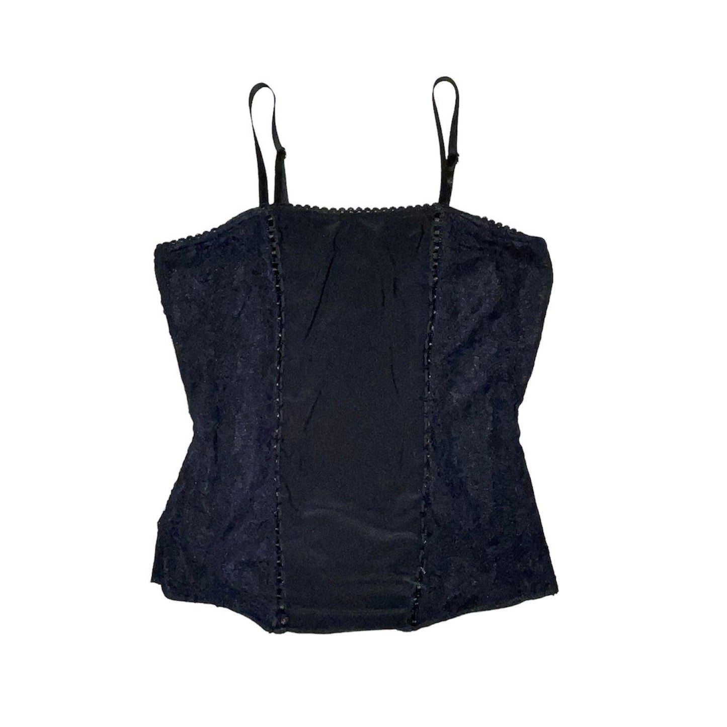 Y2K Camisole Top Black (XS) - Fashion Aftermath