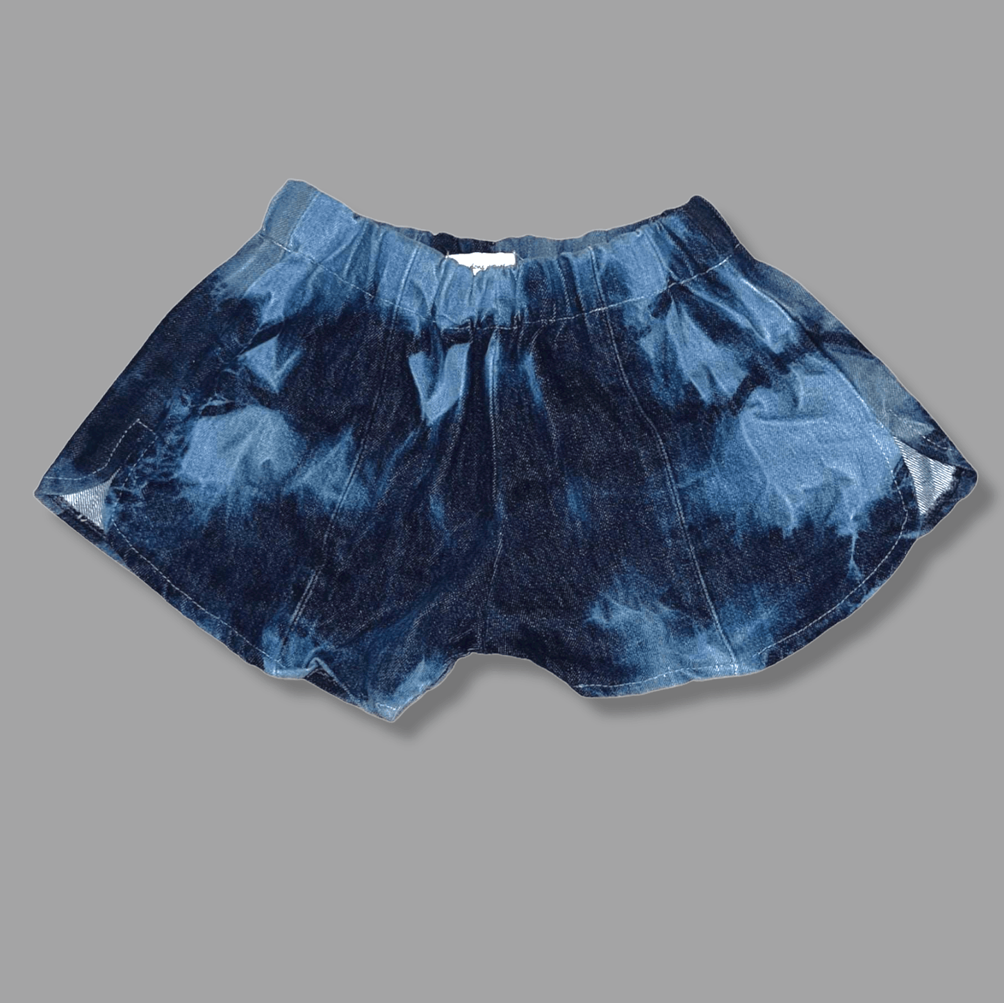 Y2K Shorts Denim Style Ombre Dye (XS) - Fashion Aftermath