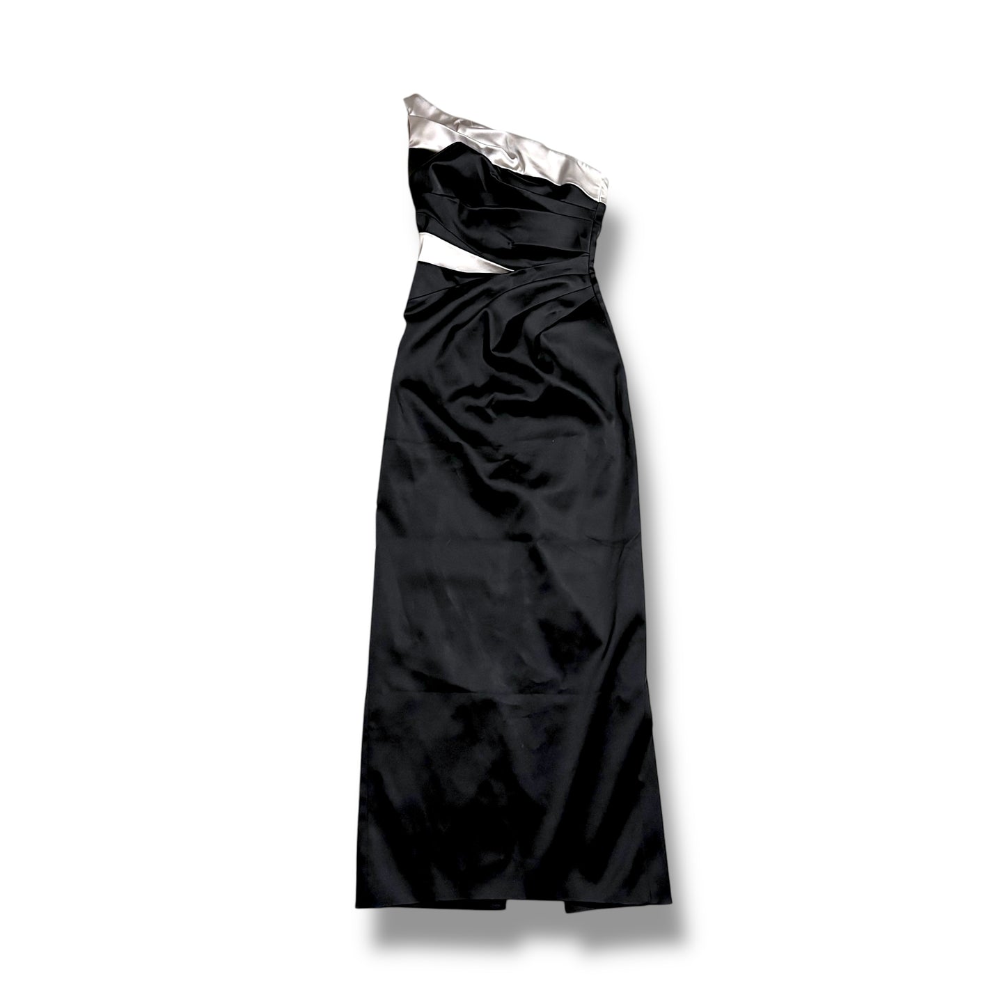 Y2K Dress Gown Off the Shoulder Maxi Karen Millen