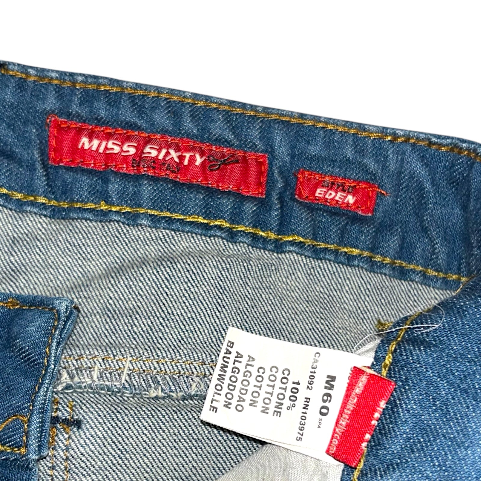 Miss sixty jeans Y2K women's Patched Low rise (S) – Fashion Aftermath