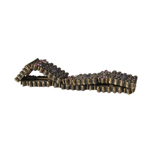 Vintage Bracelet Women's Gothic Antique Style Brown Engraved - Fashion Aftermath