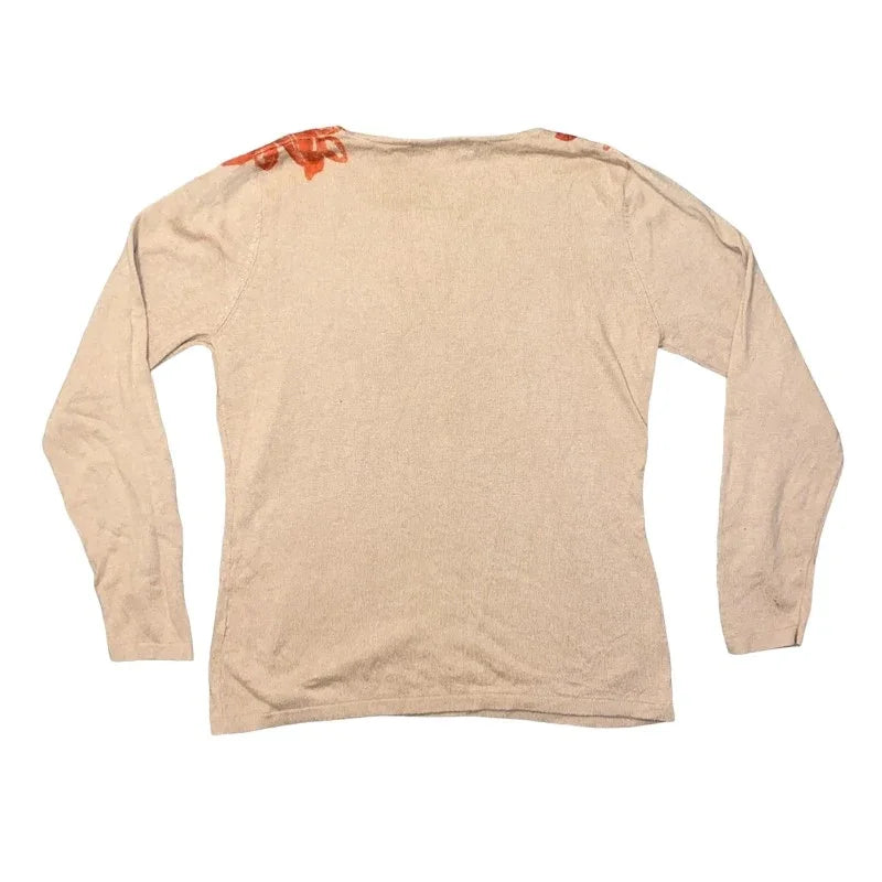EMRECCO Angora Wool Long Sleeve Y2K Top - Fashion Aftermath