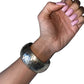 Vintage Bangle Chunky Metallic Bracelet