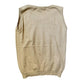 Vintage Vest Top Beige Tank shirt Cotton (M) - Fashion Aftermath