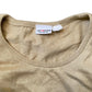 Vintage Vest Top Beige Tank shirt Cotton (M) - Fashion Aftermath