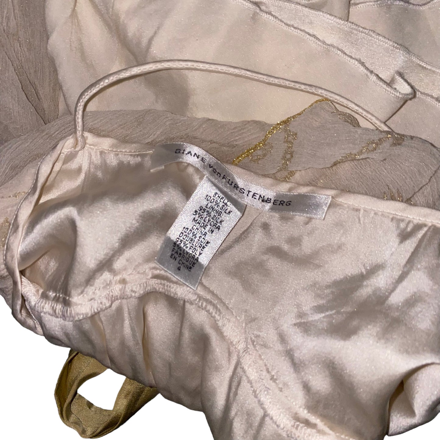 Y2K Camisole DIANE von FURSTENBERG Silk (S)
