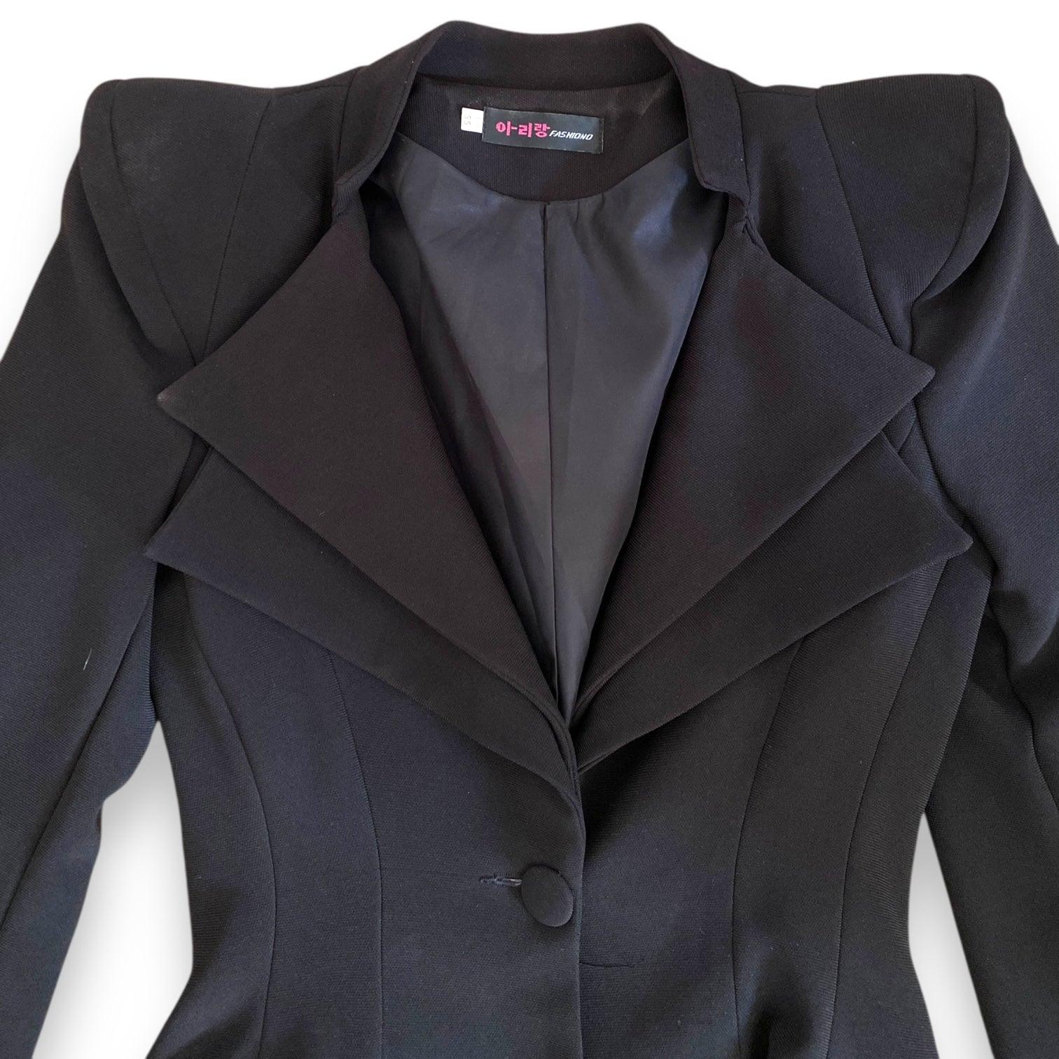 Vintage Blazer Waisted Shoulder Pads (XS) - Fashion Aftermath