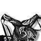 Luxury Vintage Dress Silk Black Tie Oleg Cassini (S)